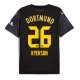 Borussia Dortmund Julian Ryerson #26 Replike Gostujuci Dres 2024-25 Kratak Rukav